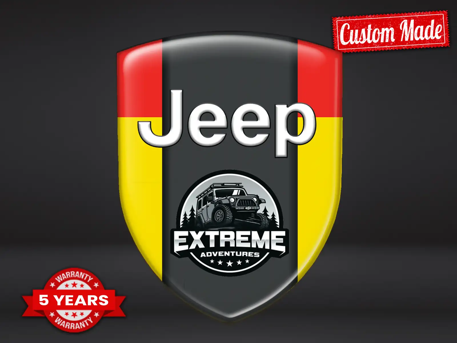 Jeep Striscioni Parabrezza Max Durevoli Moderni Chic